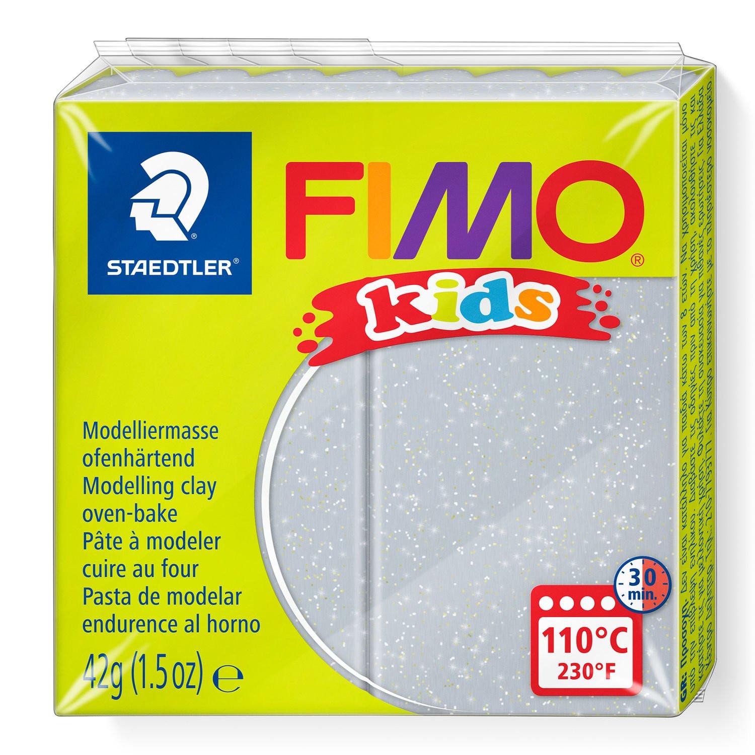 Image of Staedtler FIMO 8030 Modellierton 42 g Silber 1 Stück(e) Silber