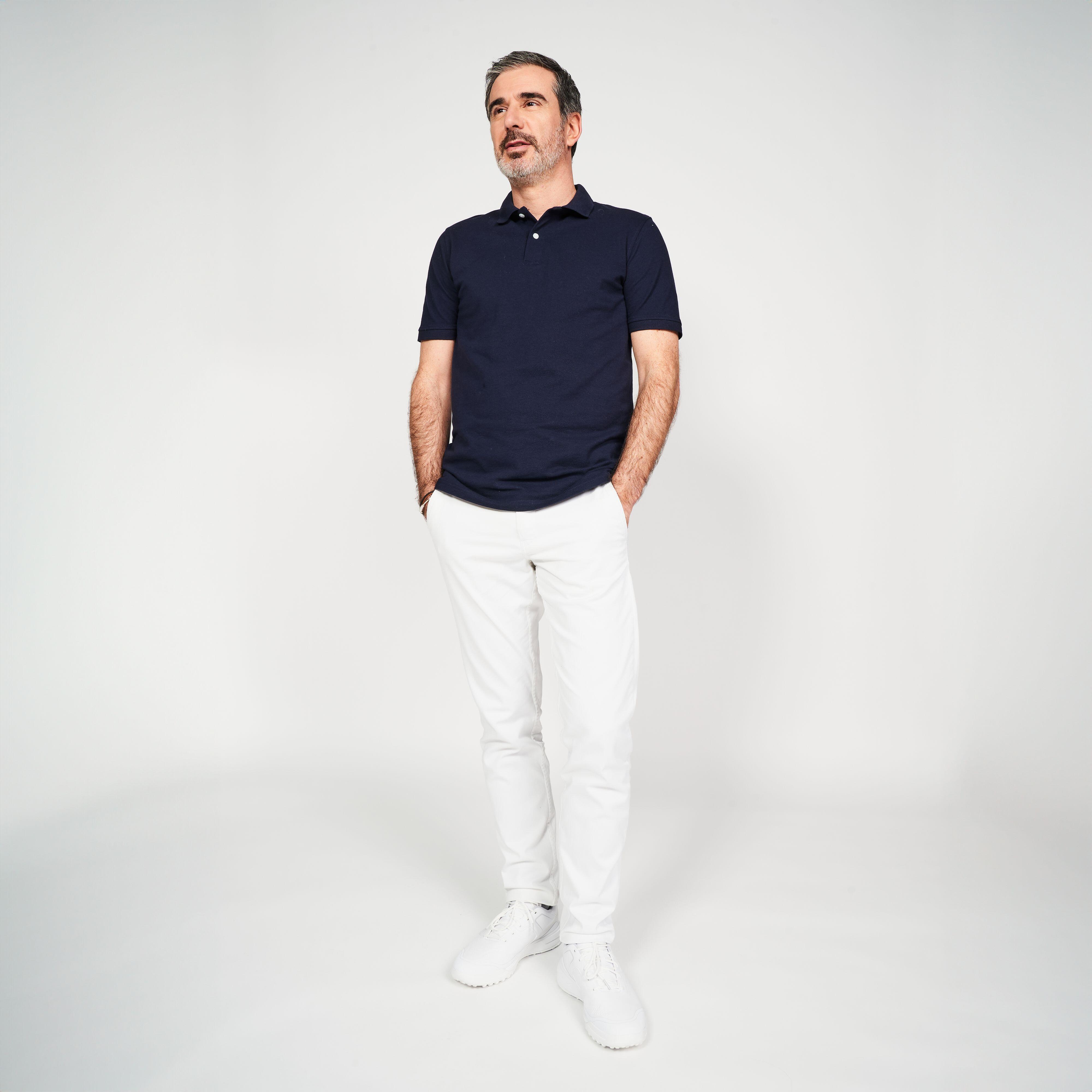 INESIS  Polo uomo maniche corte cotone 