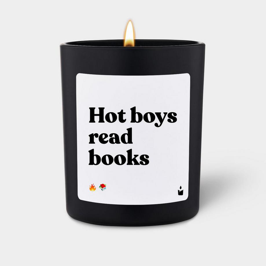 Duftkerze Woody Hot boys read books