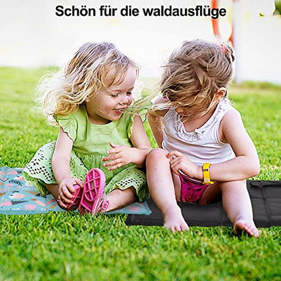 Alopini Confezione da 2 cuscini da seduta pieghevoli per esterni  