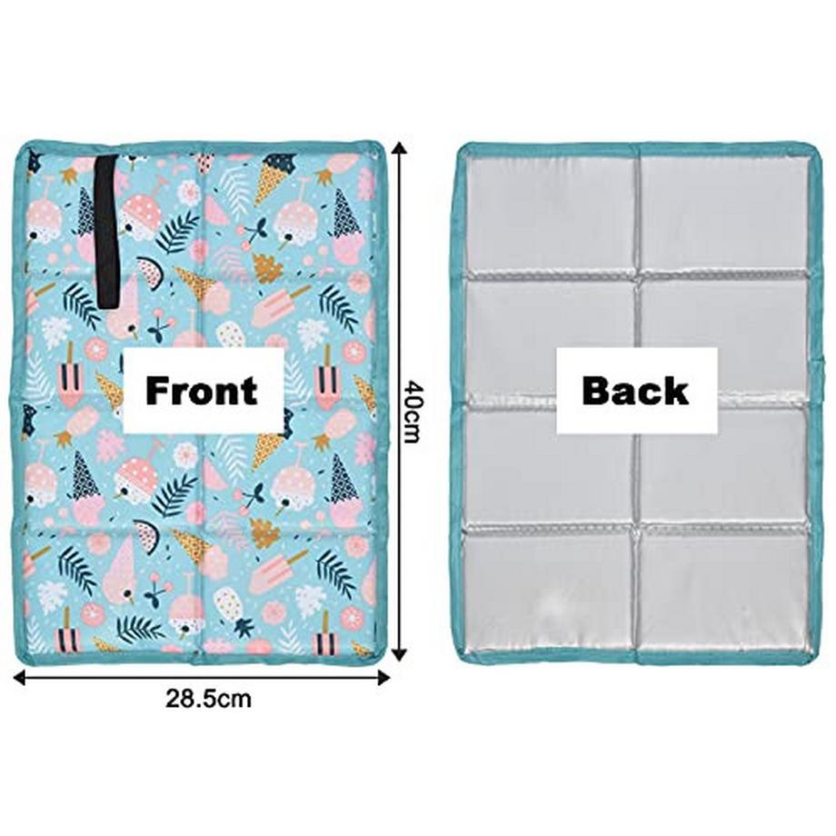 Alopini Confezione da 2 cuscini da seduta pieghevoli per esterni  