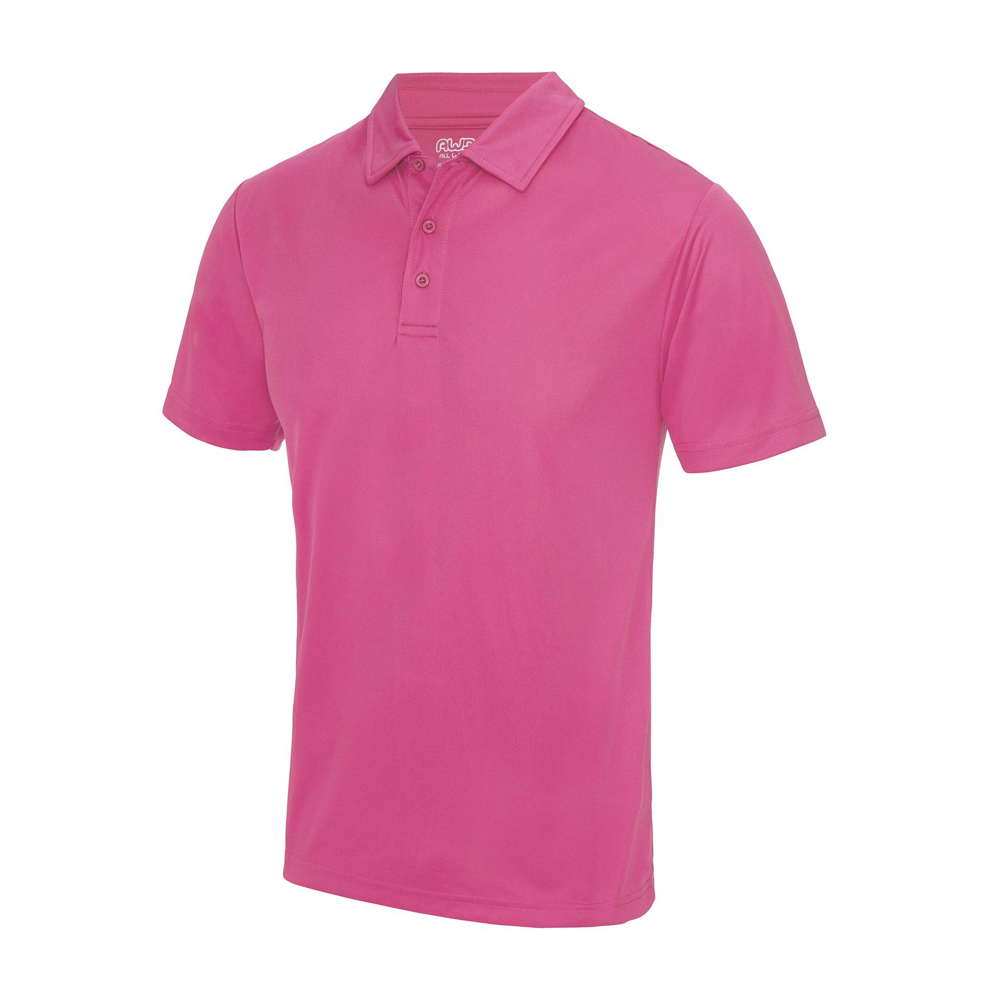 Image of Just Cool Poloshirt Sports Herren Pink 3XL