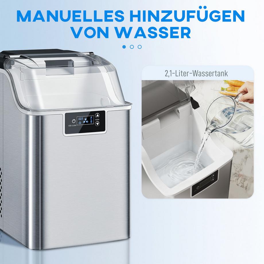 HOMCOM Eiswürfelmaschine  