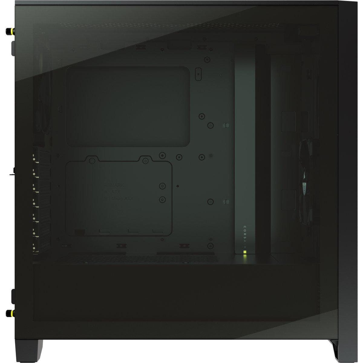 Corsair  ICUE 4000D RGB Midi Tower Schwarz 