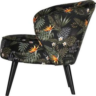 mutoni Cocktail Sessel Bo Samt Blumenprint  