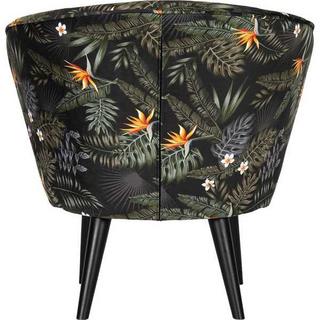 mutoni Cocktail Sessel Bo Samt Blumenprint  