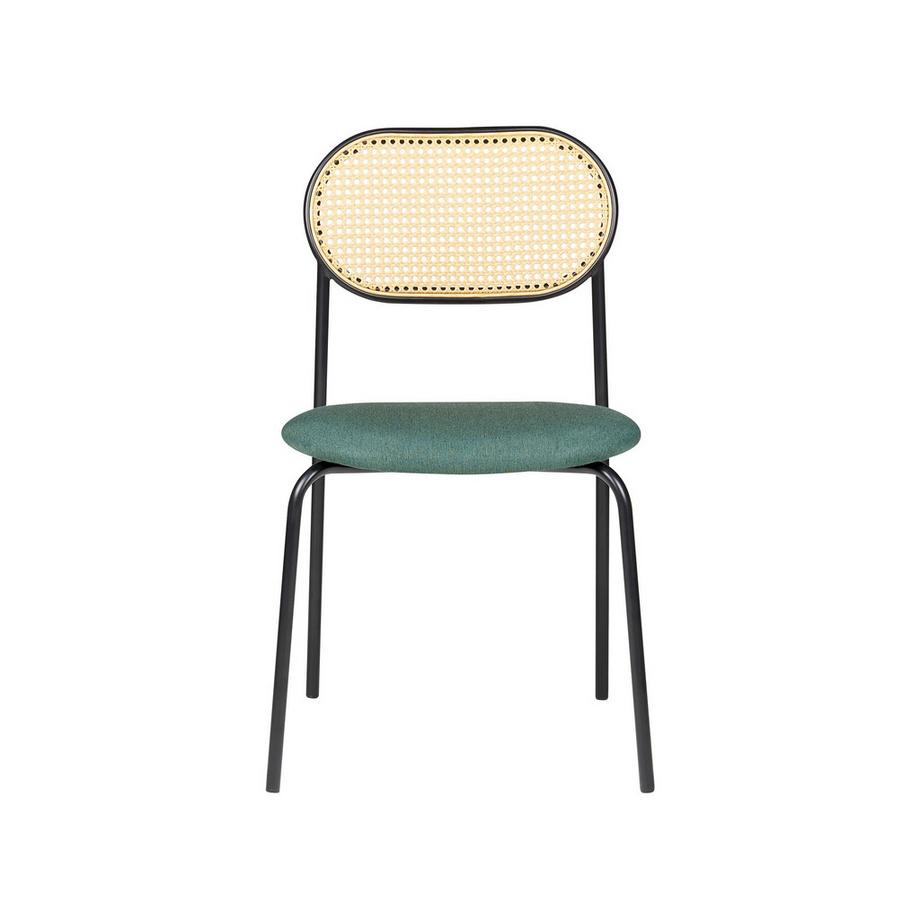 Beliani Set di 2 sedie da pranzo en Ferro Retrò ADAVER  