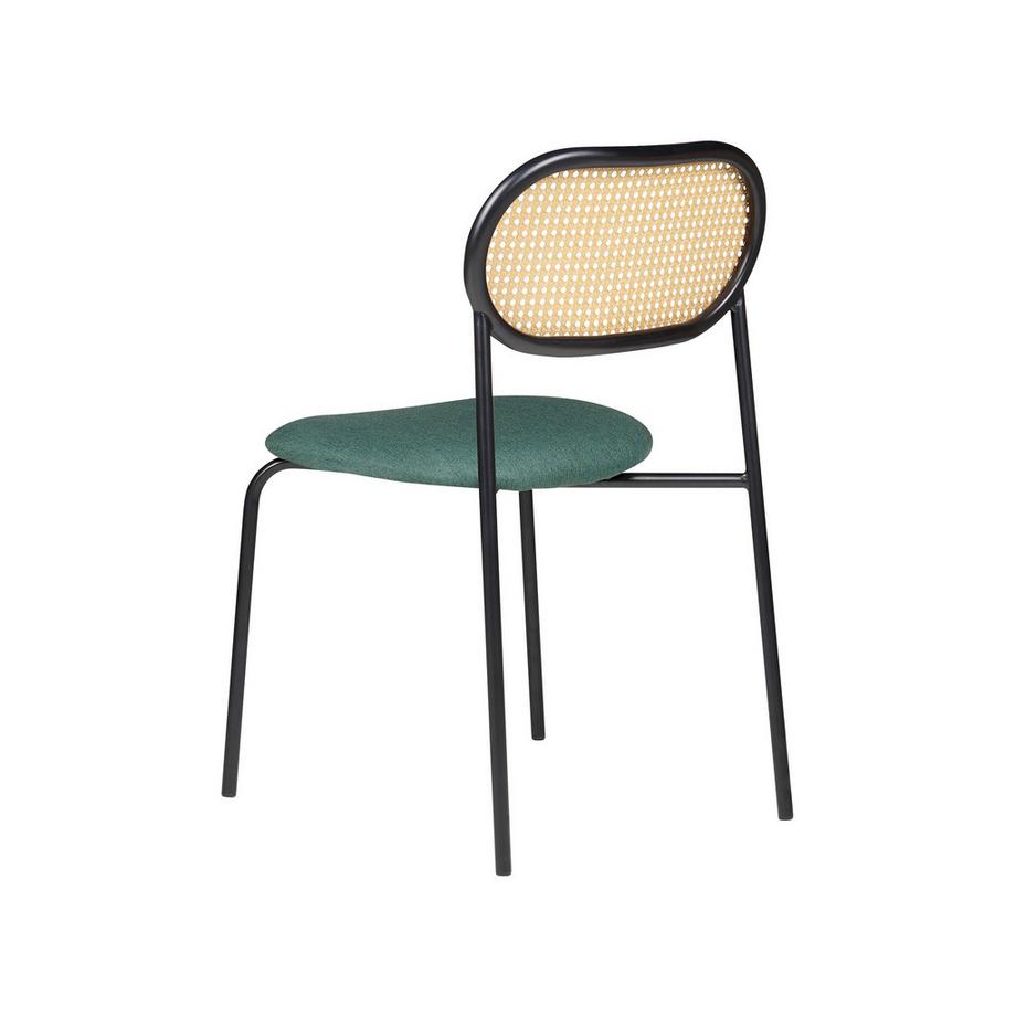 Beliani Set di 2 sedie da pranzo en Ferro Retrò ADAVER  