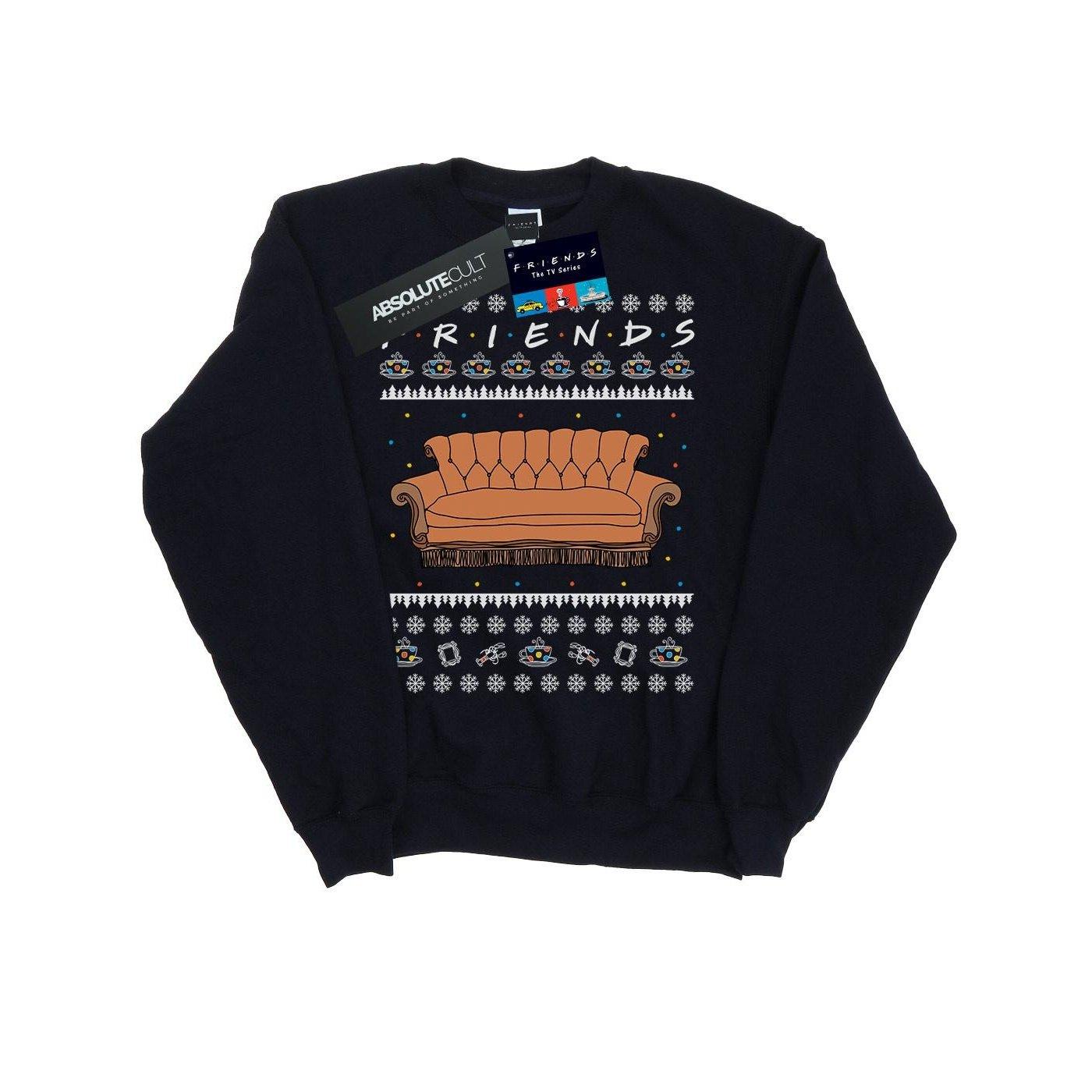 Image of Fair Isle Couch Sweatshirt Jungen Marine 116