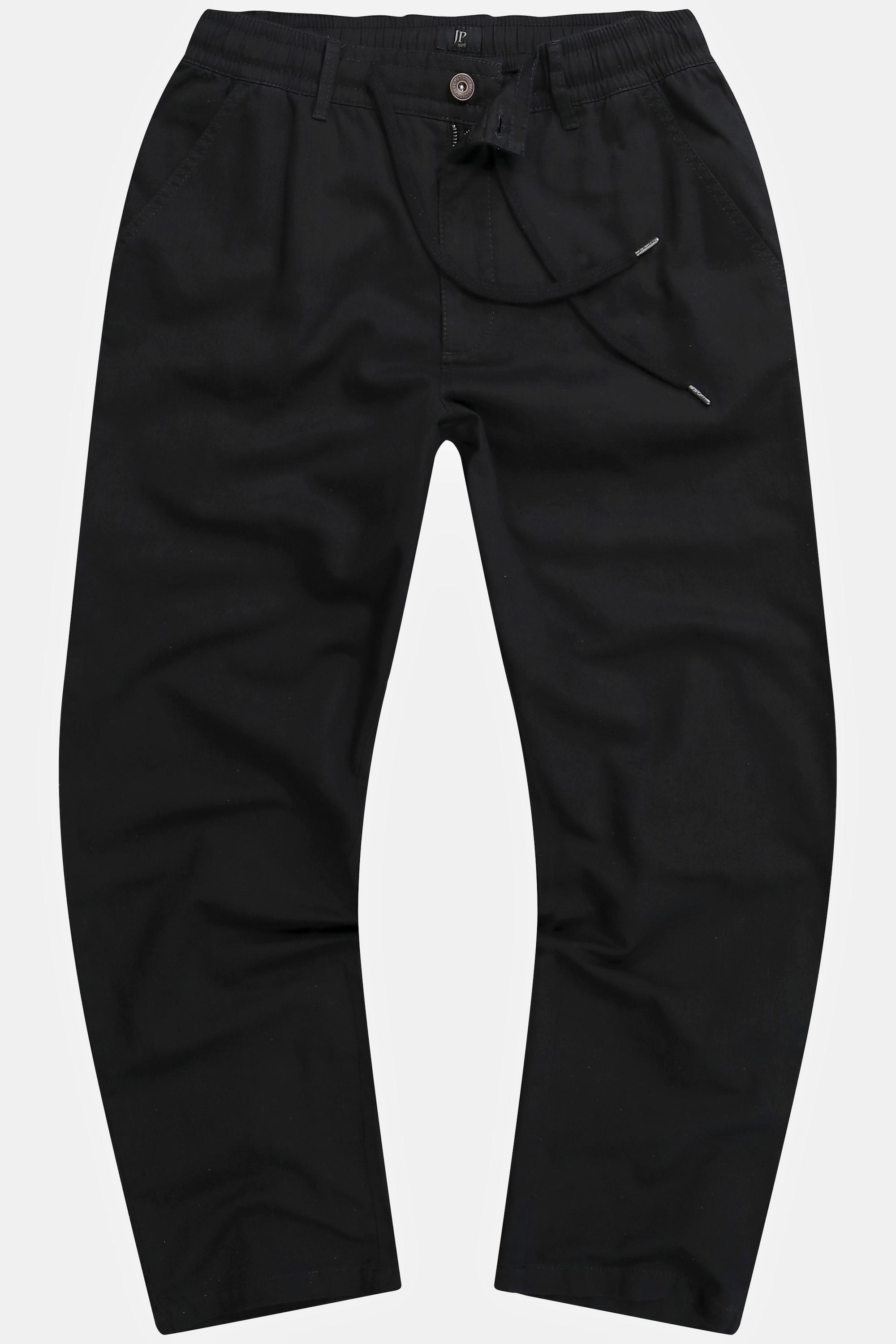 JP1880  Pantalon aspect lin. Taille élastique. Coupe décontractée. 