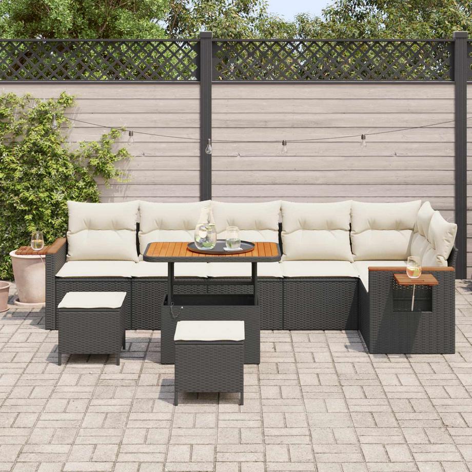 VidaXL Arredamento da Giardino Polyrattan  