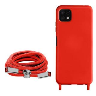 Avizar  Kettenhülle Samsung A22 5G Rot 