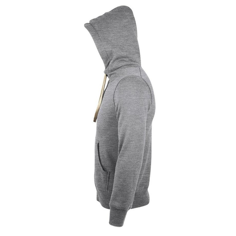 SOLS Sherpa Sweatshirt à capuche et fermeture zippée  