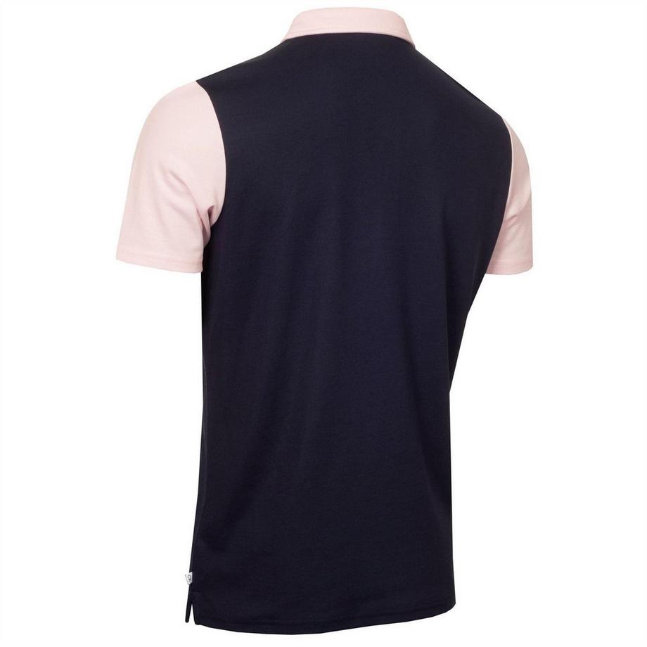 Calvin Klein Polo Motif Blocs de Couleurs avec Col  