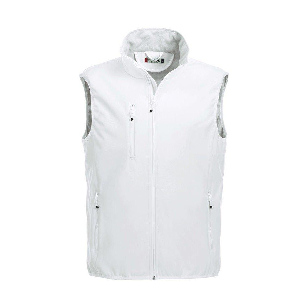 Image of Basic Weste Herren Weiss S