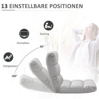 HOMCOM chaise de sol  