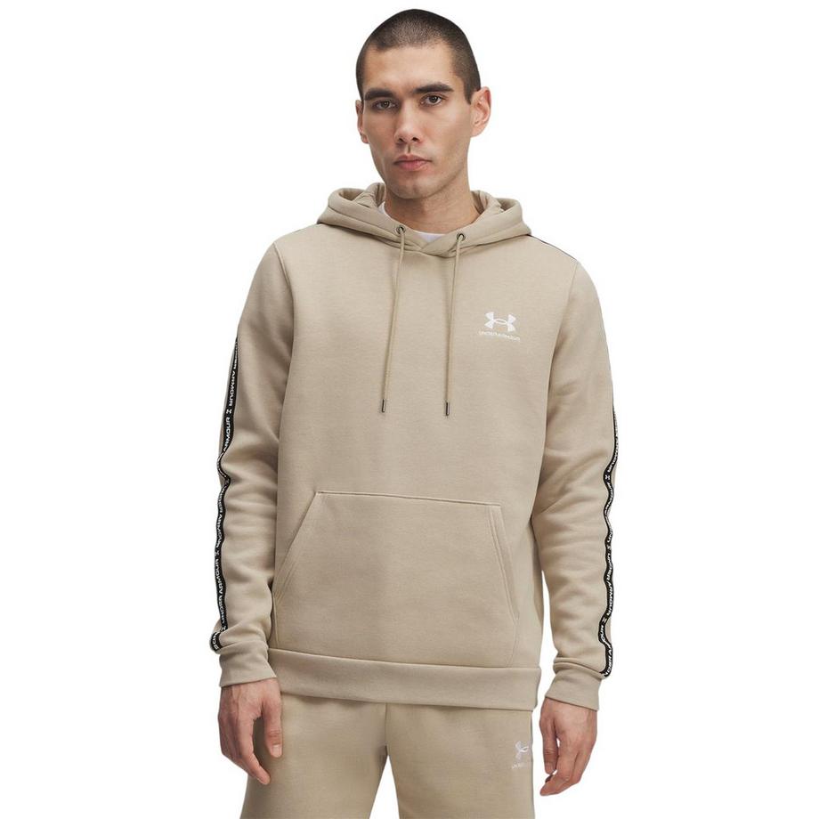 Icon Kapuzenpullover, Baumwollmischung, Ärmel Mit Streifen