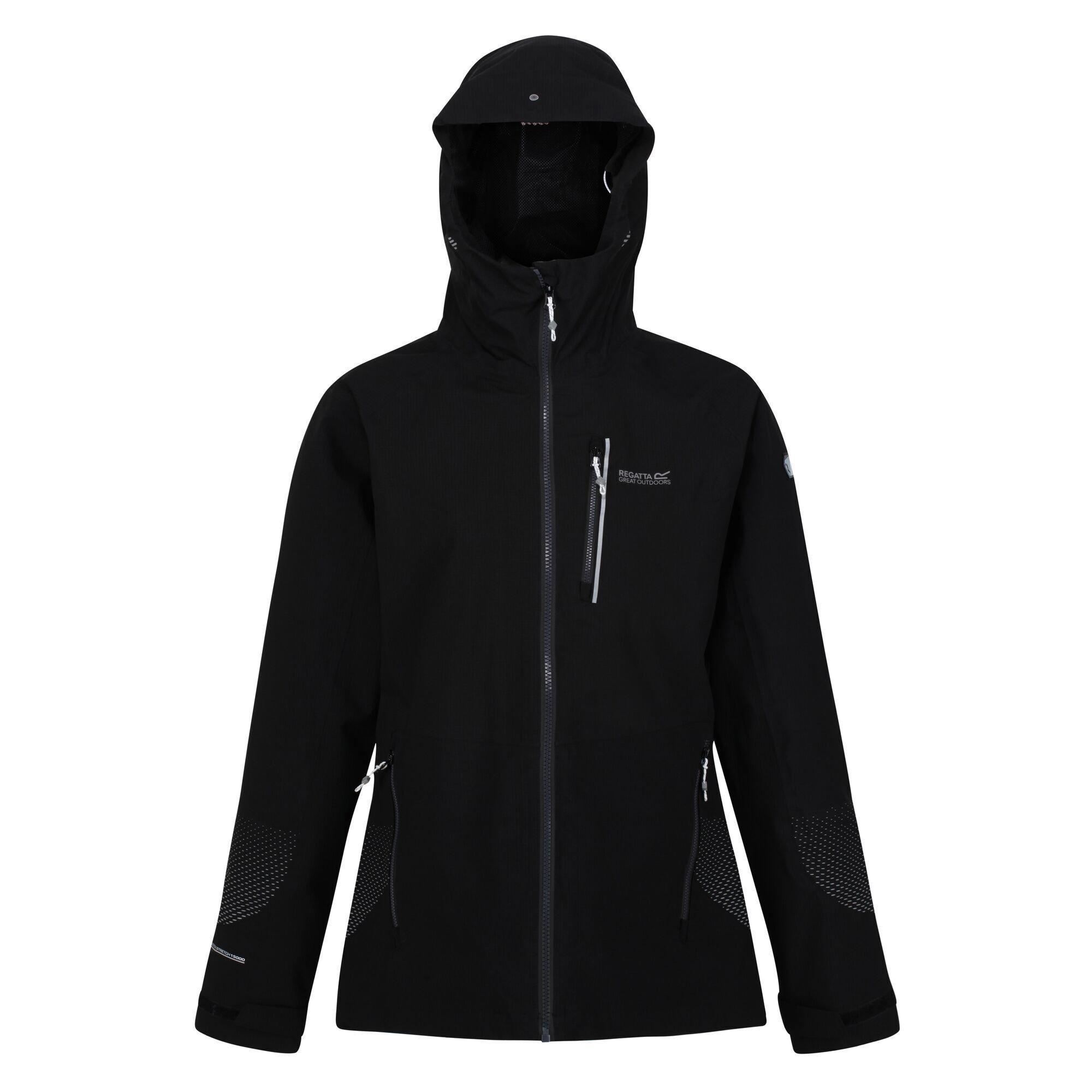 Image of Highton Pro Jacke Wasserfest Damen Schwarz 46