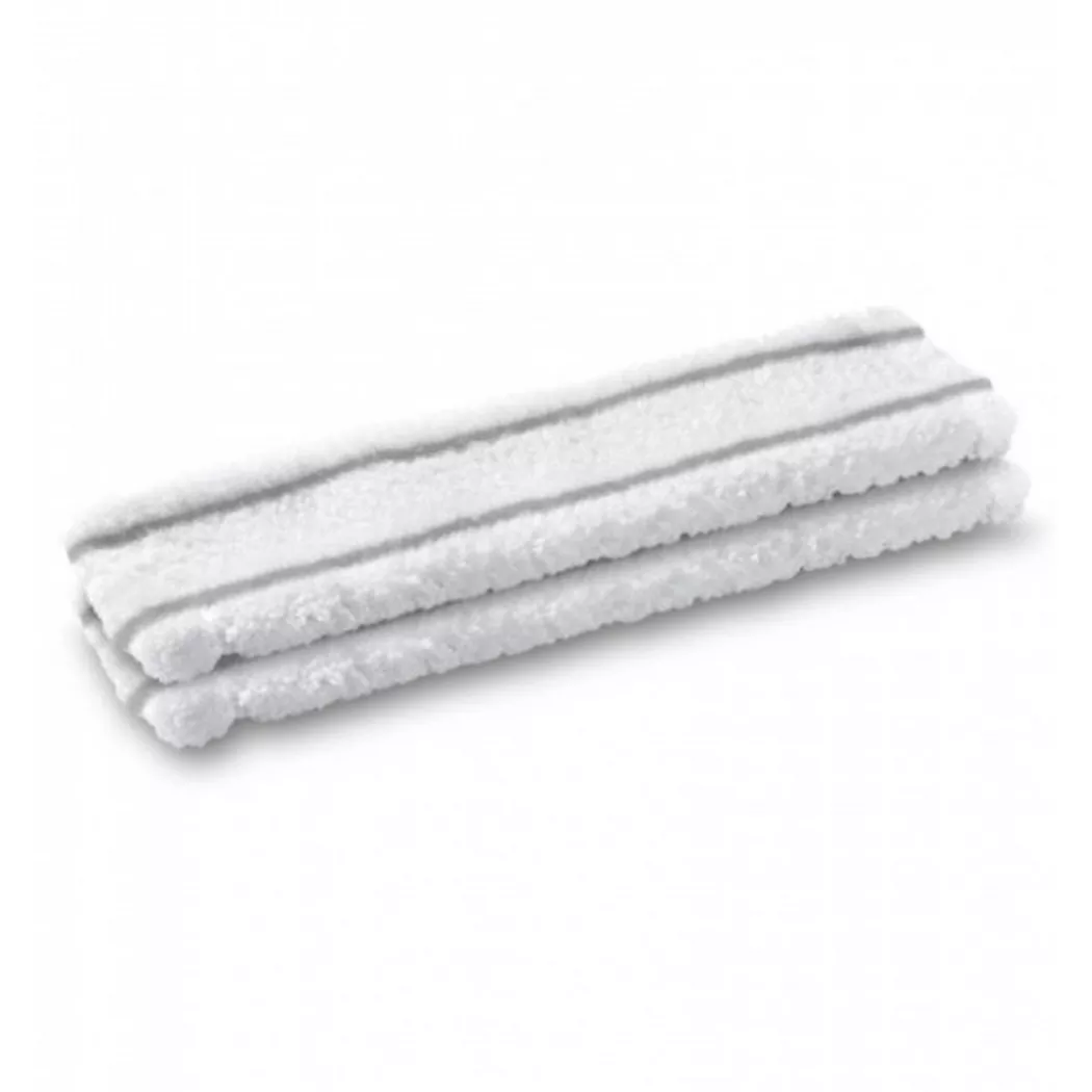 KÄRCHER – Microfaserpads (2 Stück), Weiss