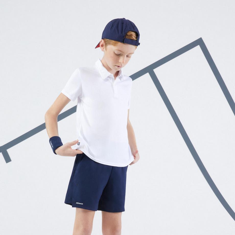 ARTENGO  Shorts bambino tennis traspiranti poliestere 