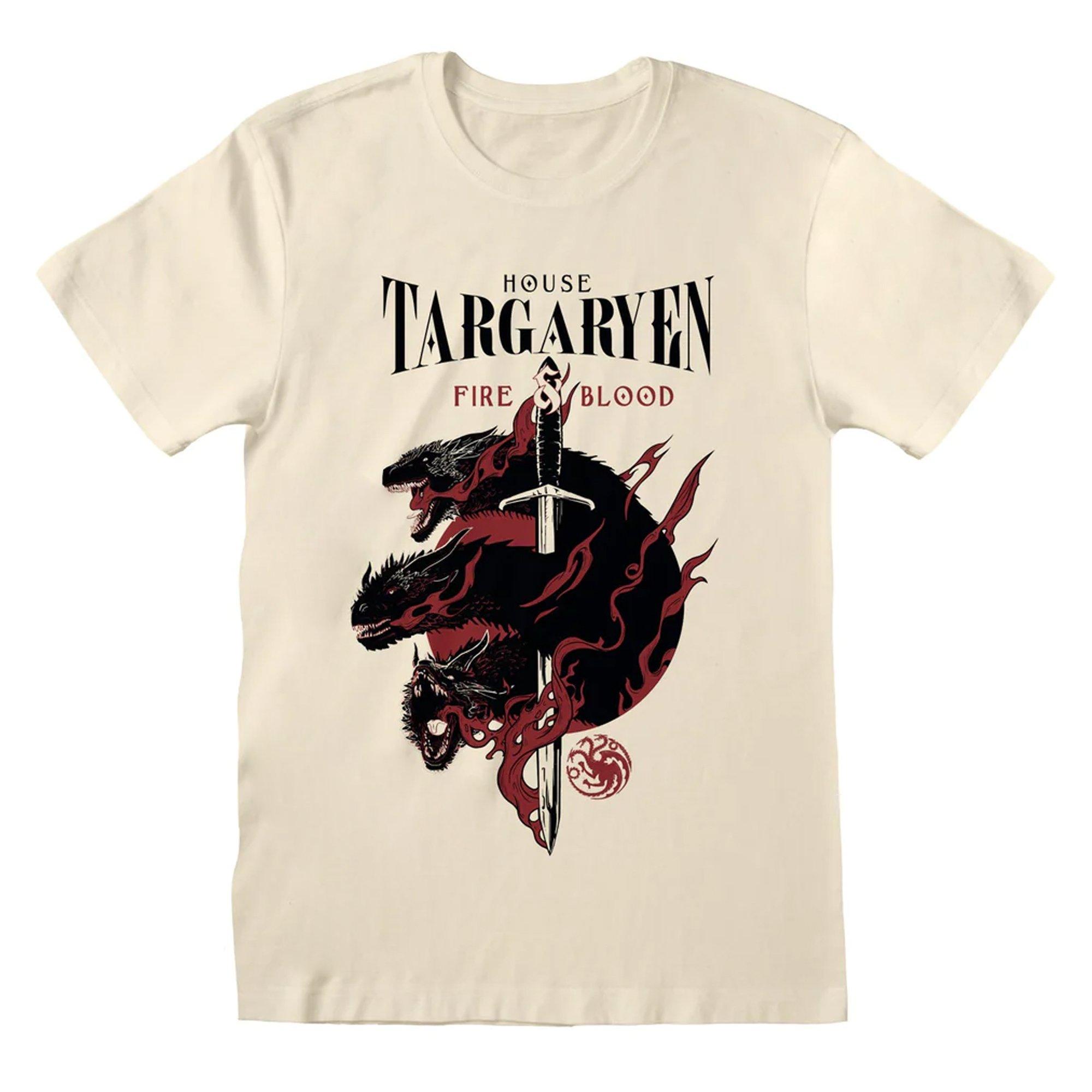 Image of House Targaryen Tshirt Damen Beige XXL