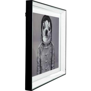 KARE Design Cornice Portafoto Specchio King Dog 60x60cm  