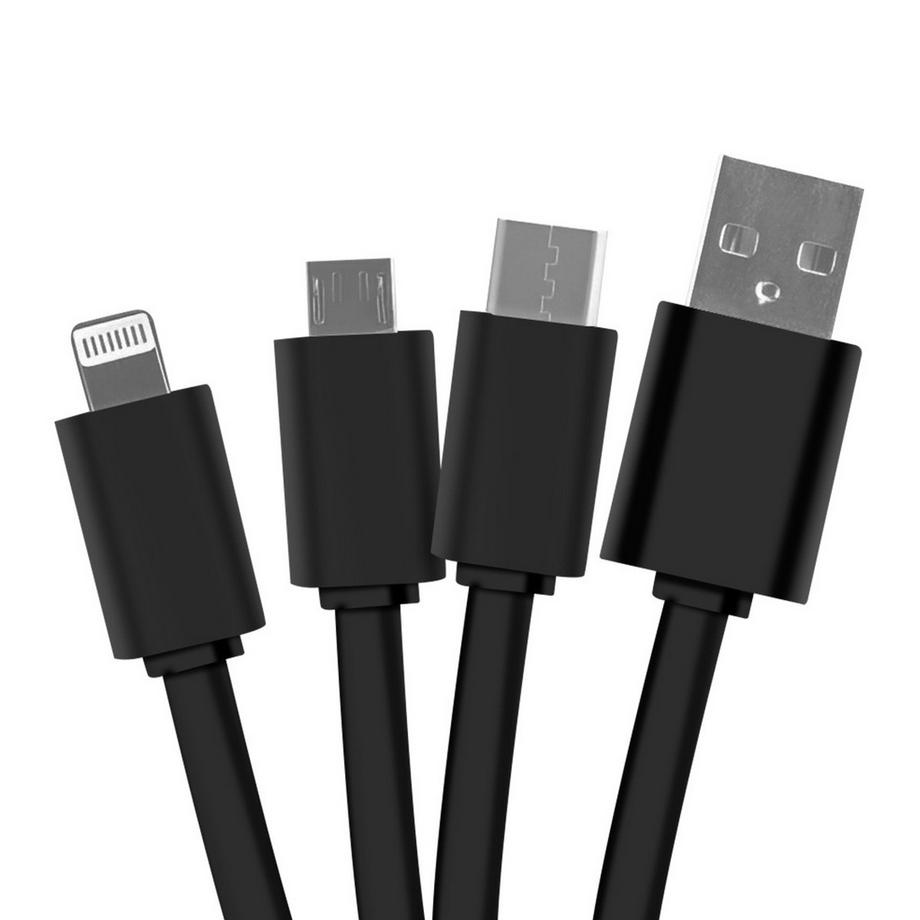 Yello Koko  Câble USB A/micro USB & USB C & Lightning 