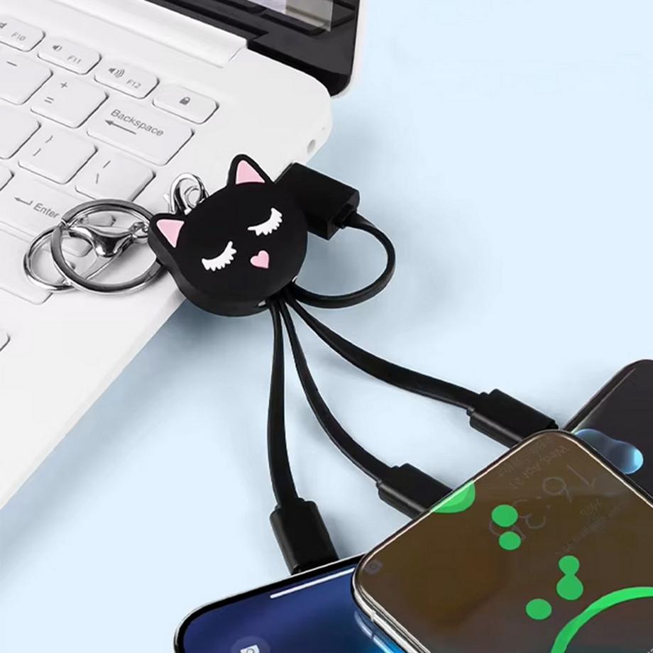 Yello Koko  Câble USB A/micro USB & USB C & Lightning 