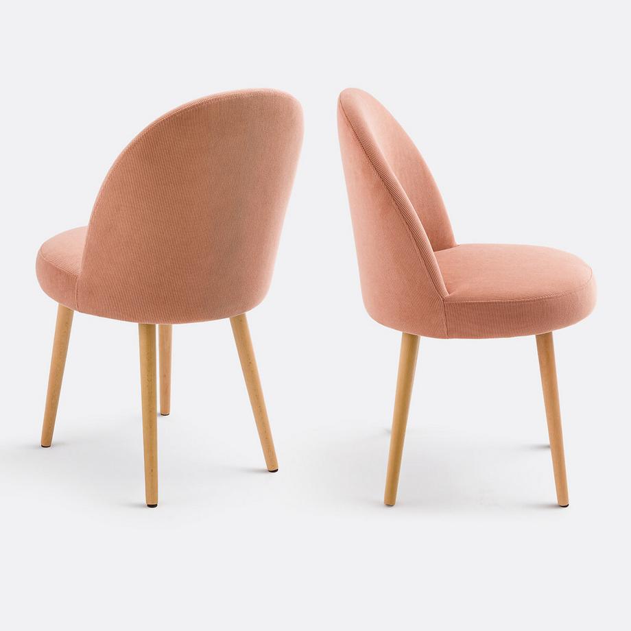 La Redoute Intérieurs Satz von 2 Stühlen aus Cord  