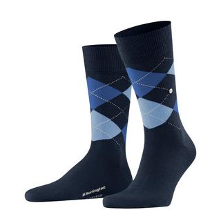 Burlington Edinburgh Rautenmuster Socken  