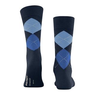 Burlington Edinburgh Rautenmuster Socken  