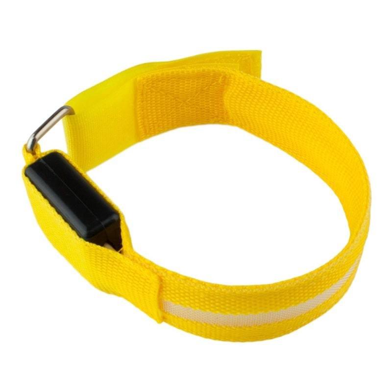 eStore  Armband mit LED-Beleuchtung - Gelb 