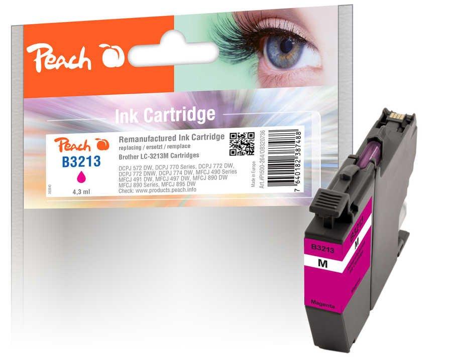 Peach  PI500-264 cartuccia d'inchiostro 1 pz Compatibile Magenta 