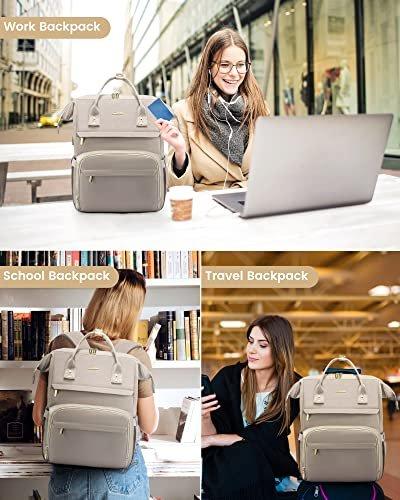 Only-bags.store Wasserdichter 15.6 Zoll Laptop Rucksack mit USB Ladeanschluss  