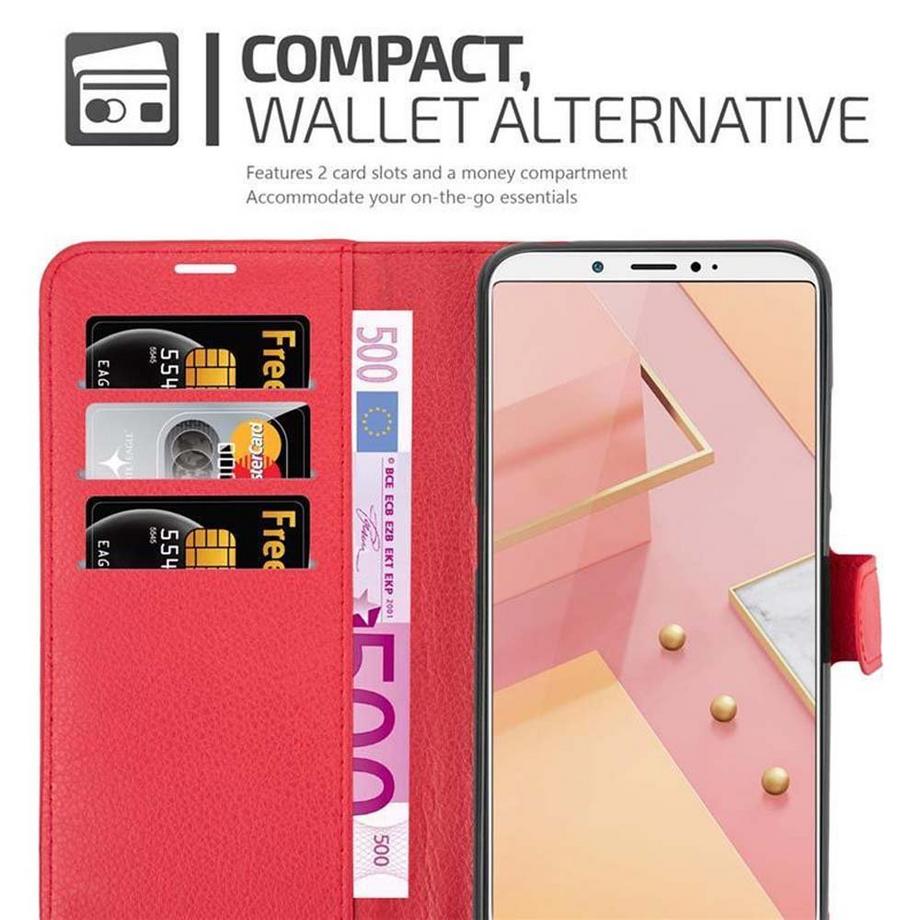 Cadorabo  Hülle für ZTE Nubia N3 Standfunktion, Kartenfach 