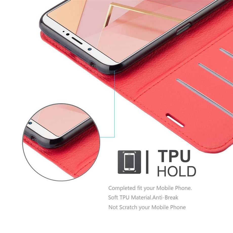 Cadorabo  Hülle für ZTE Nubia N3 Standfunktion, Kartenfach 