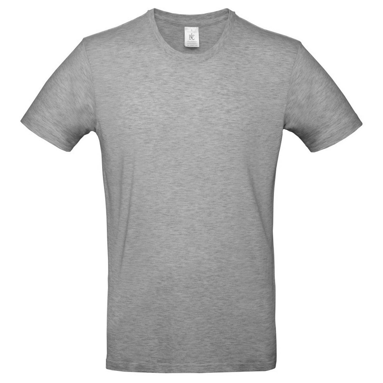 Image of B&c Tshirt #e190 Tee Herren Grau 4XL