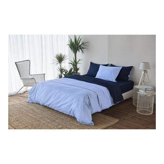 Living Home Uni Satin Doubleface Bettwäsche Set  