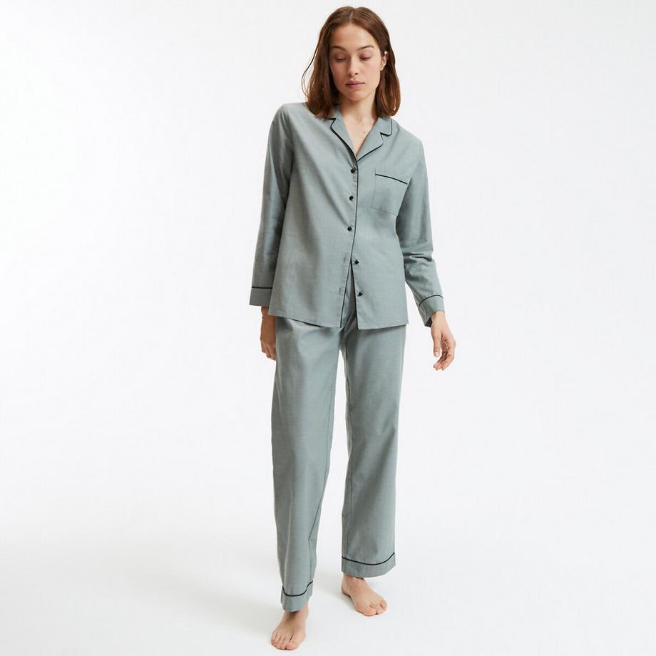 La Redoute Collections Signature Pyjama Effet Chambray  