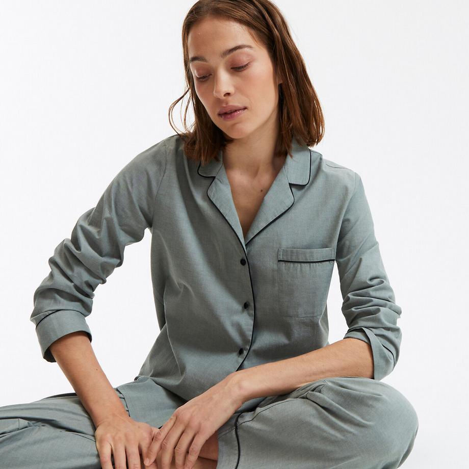 La Redoute Collections Signature Pyjama Effet Chambray  