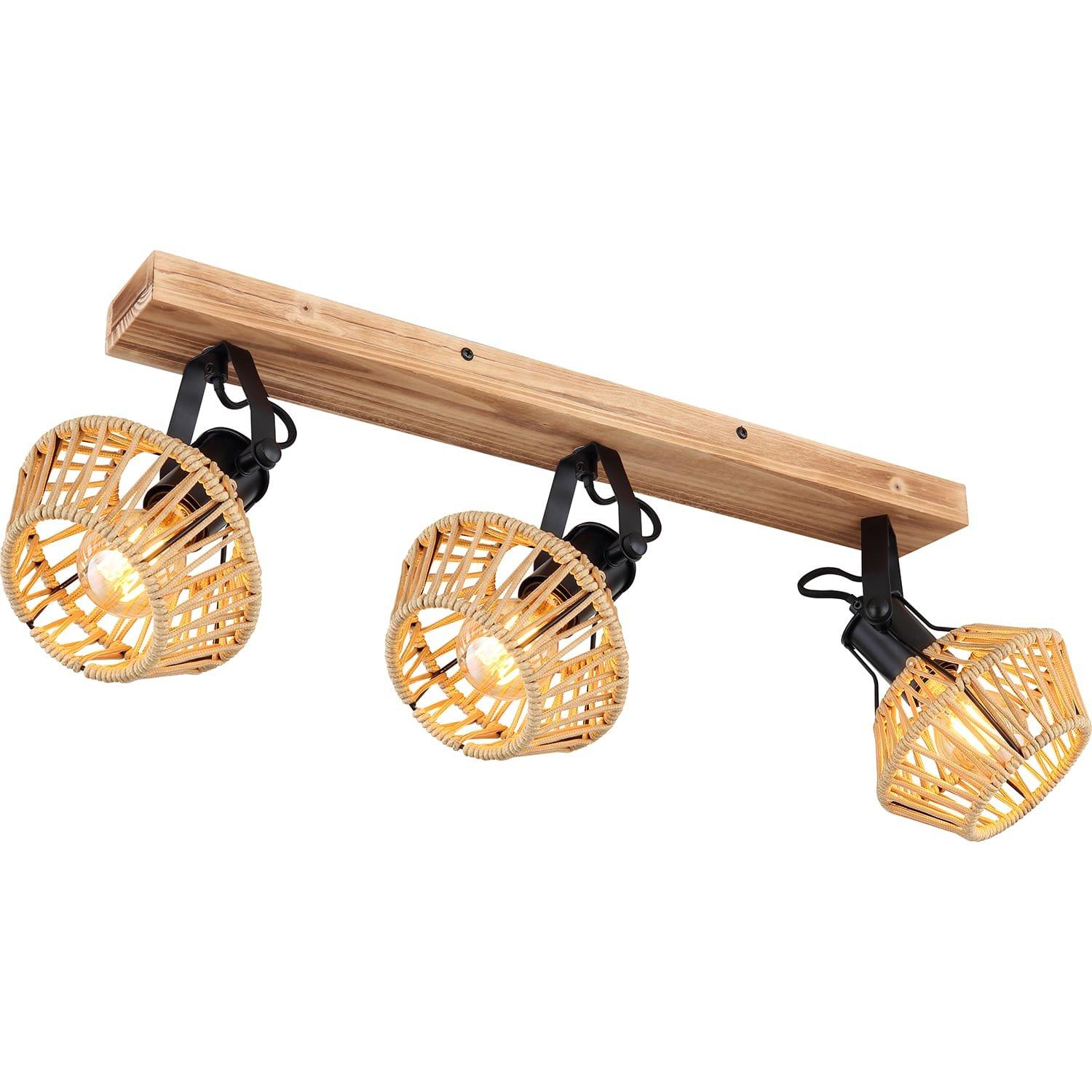 Image of Strahler Metall dunkel 3xE27 Strahler Metall dunkel 3xE27