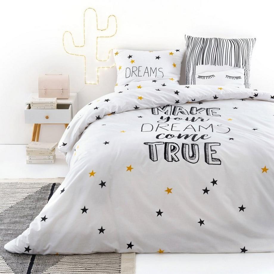 La Redoute Intérieurs Drap housse Fringe pur coton  