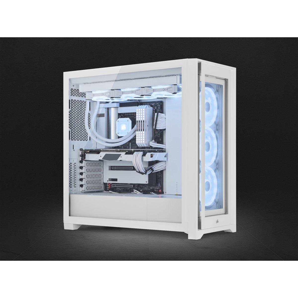 Corsair  5000X RGB QL Edition Midi Tower Bianco 