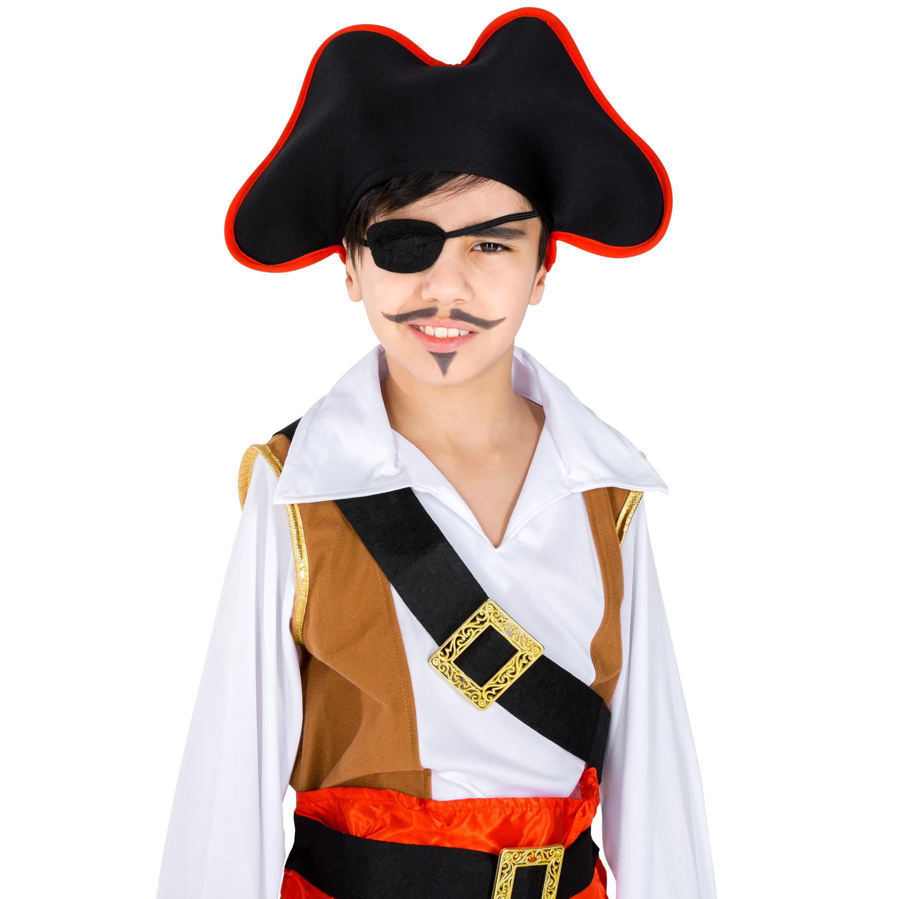 Tectake  Costume da bambino/ragazzo - Capitano Ole il Guercio 