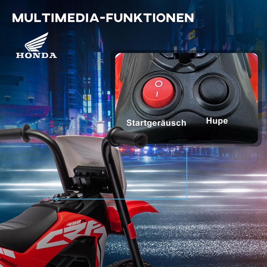 HOMCOM  Kinder Elektro Motorrad 