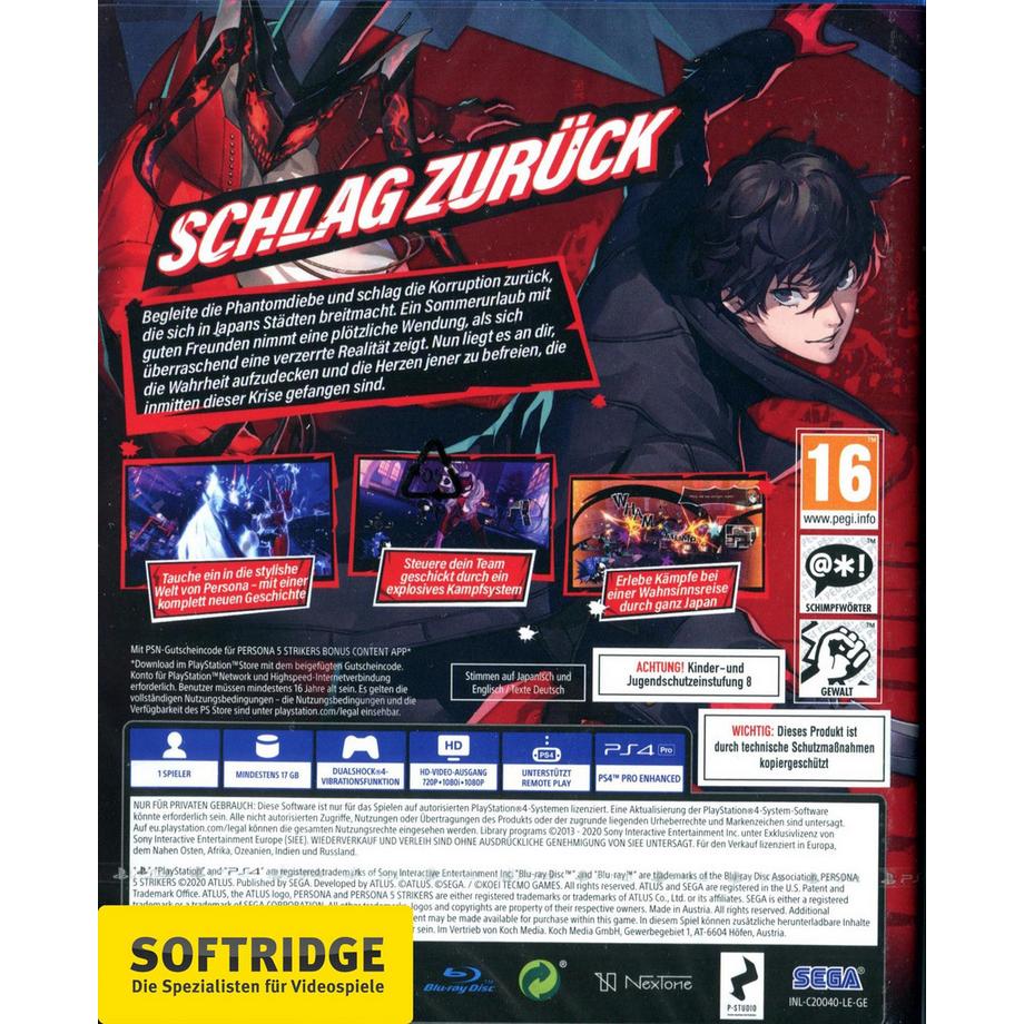 ATLUS  Persona 5 Strikers - Limited Edition 