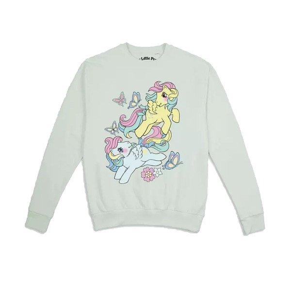 Image of Butterflies & Flowers Sweatshirt Damen Grau M