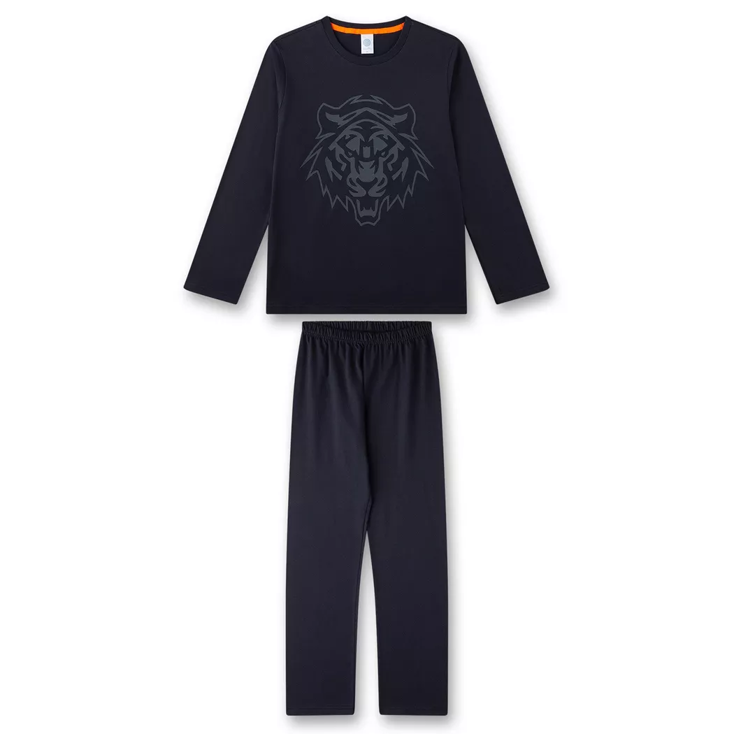 SANETTA Pyjama pour garçons bleu marine | 140