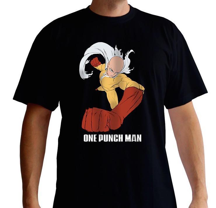 Image of T-shirt - One Punch Man - Saitama Punch Herren M