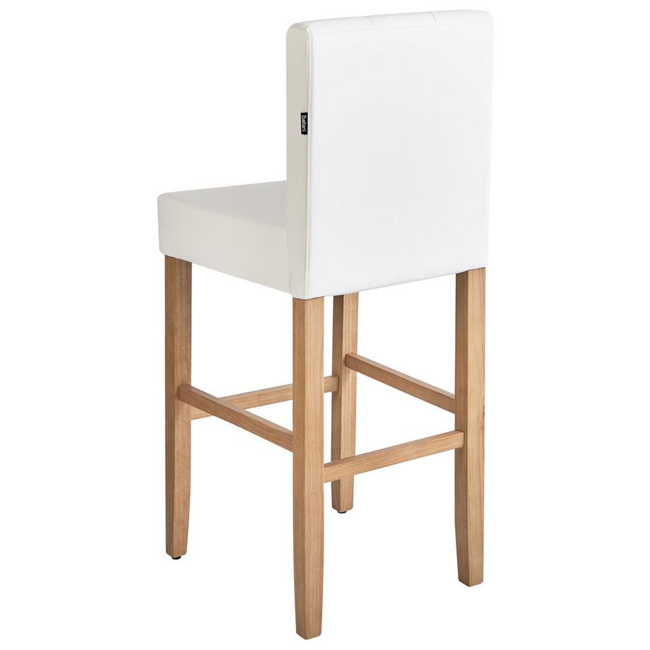 Beliani Set mit 2 Barstühlen aus Kunstleder  MADISON  